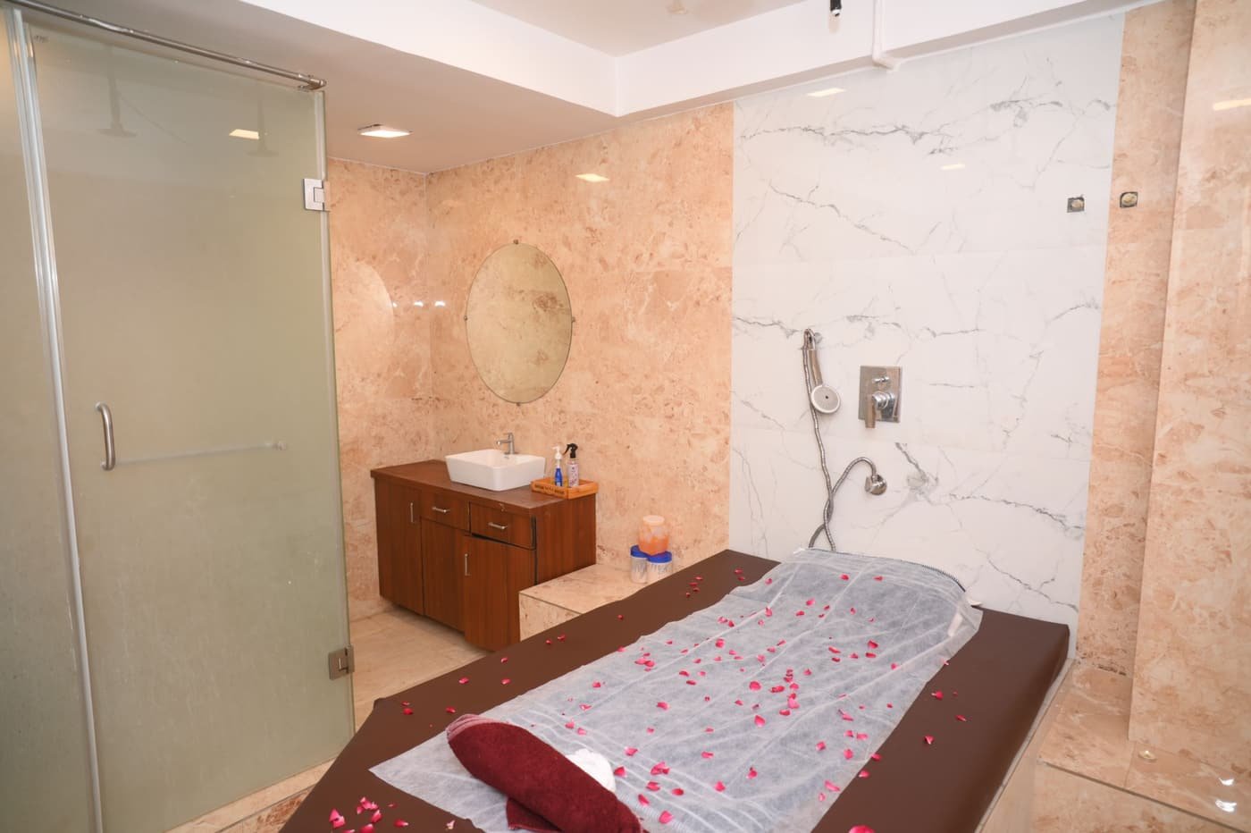 Private luxury massage room