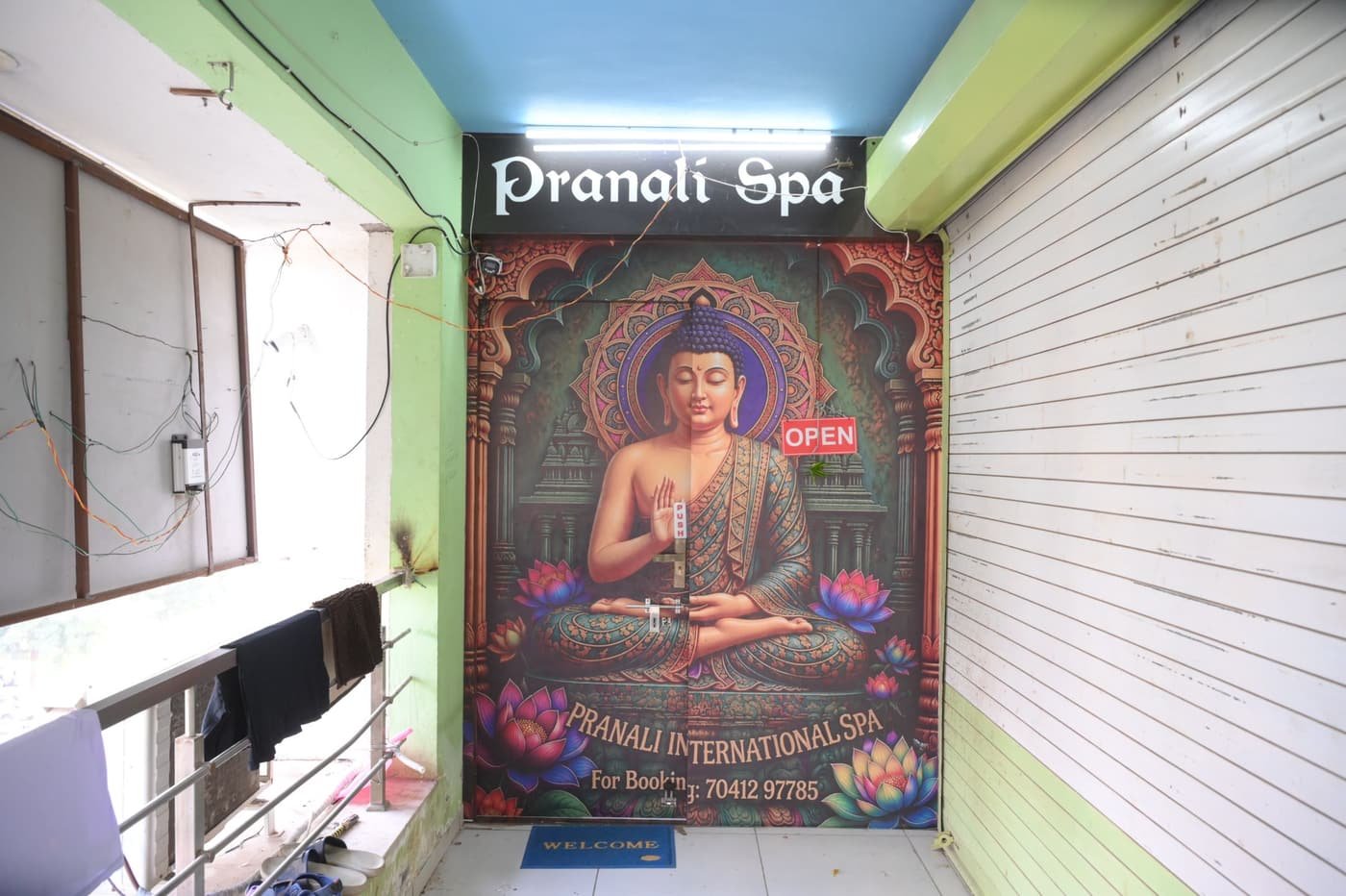 Pranali International Spa reception